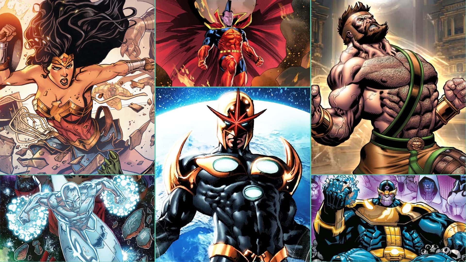 قوی ترین شخصیت‌های کمیک