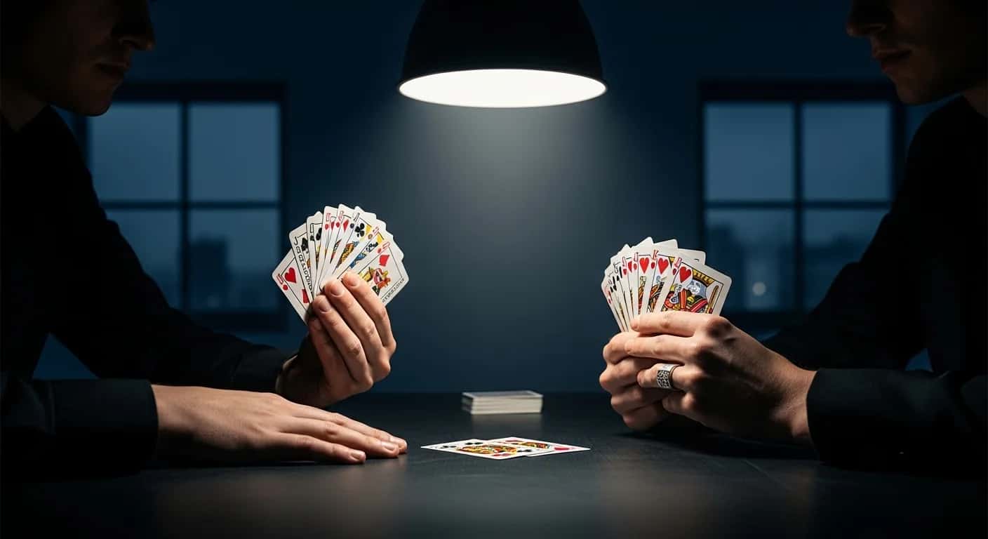 آموزش بازی حکم دو نفره (قوانین + استراتژی برد در دوئل!)