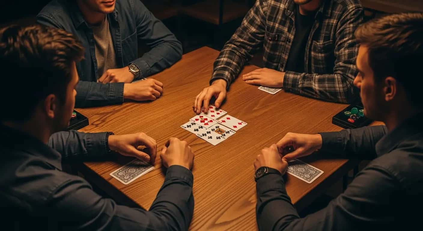 آموزش کامل بازی حکم چهار نفره (با استراتژی‌های تیمی)