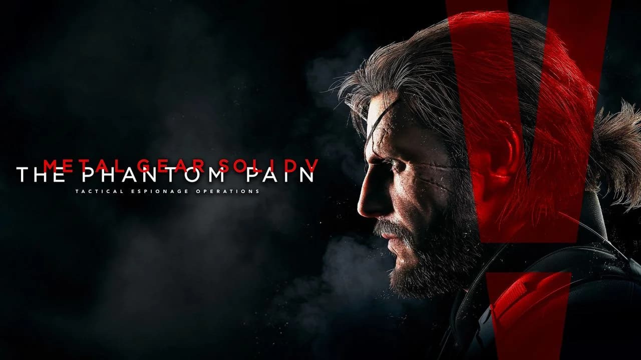  Metal Gear Solid V مار مجازات شده در پوستر بازی 
