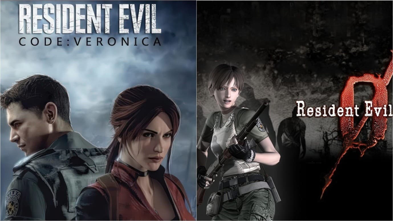 تصویری از تفاوت نسخه بازی resident-evil-veronica