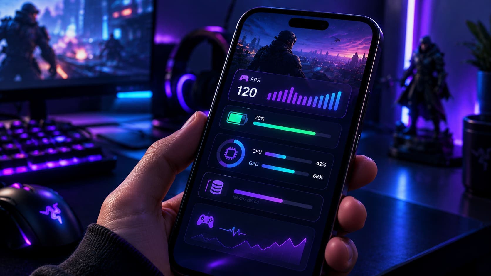 معیارهای فنی انتخاب بازی رایگان مناسب روی آیفون مثل فریم ریت و حجم نصب