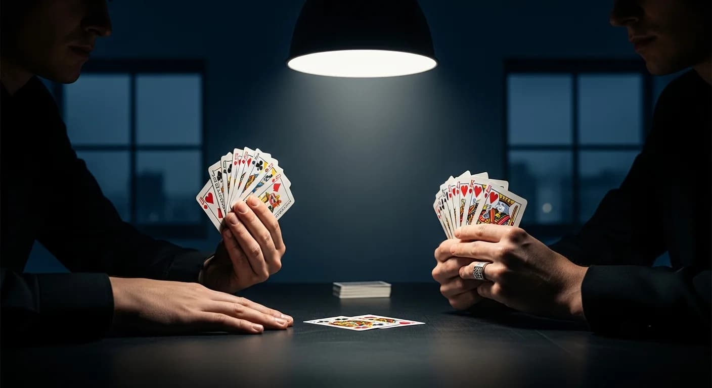 آموزش بازی حکم دو نفره (قوانین + استراتژی برد در دوئل!)