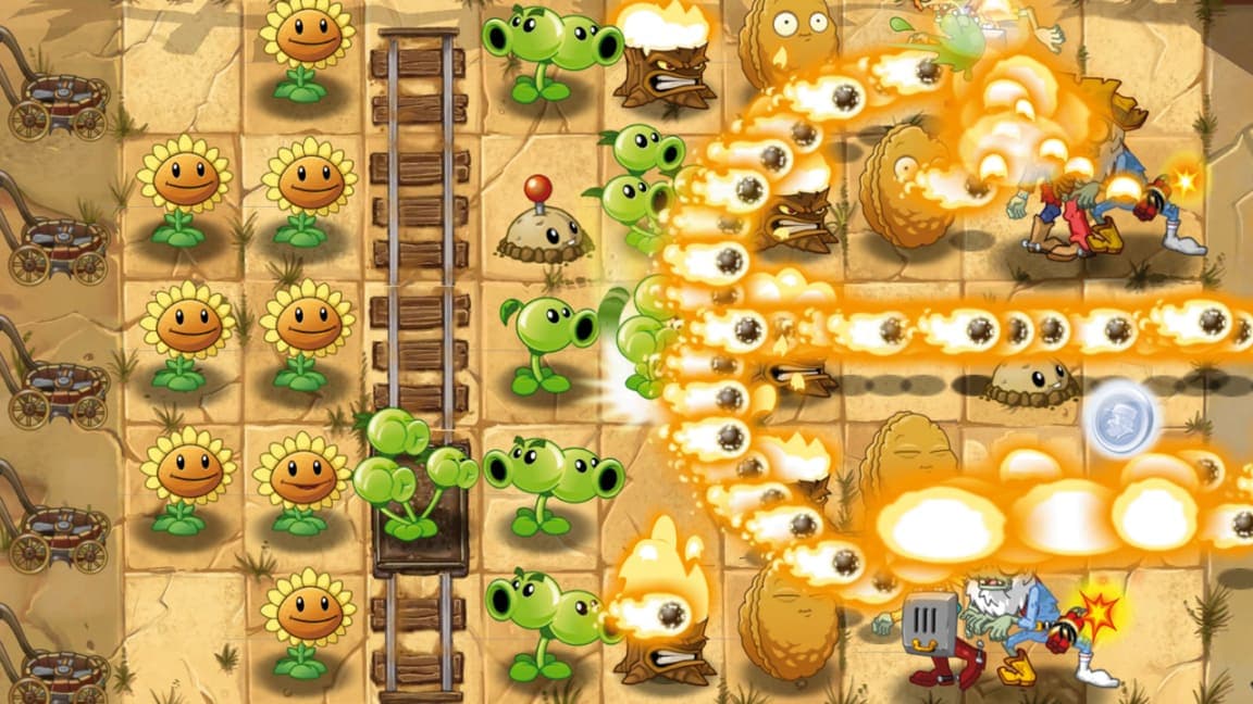 دفاع با گیاهان در برابر زامبی‌ها در Plants vs. ‏Zombies 2