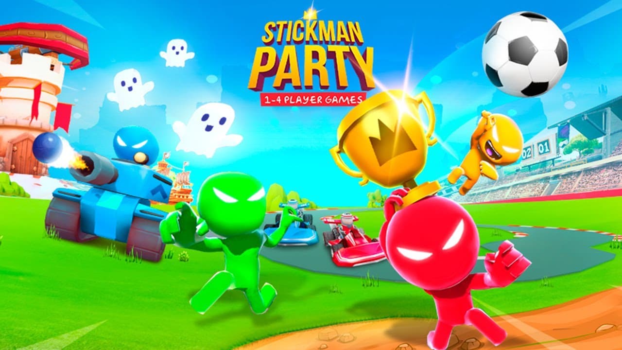 مجموعه بازی های Stickman Party بهترین گزینه برای بازی های چند نفره آفلاین روی یک گوشی