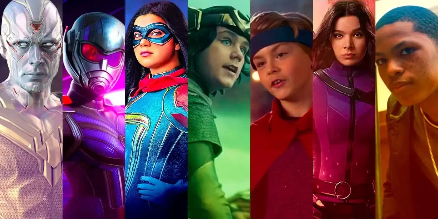 تصاویر از شخصیت های تیم  Young Avengers