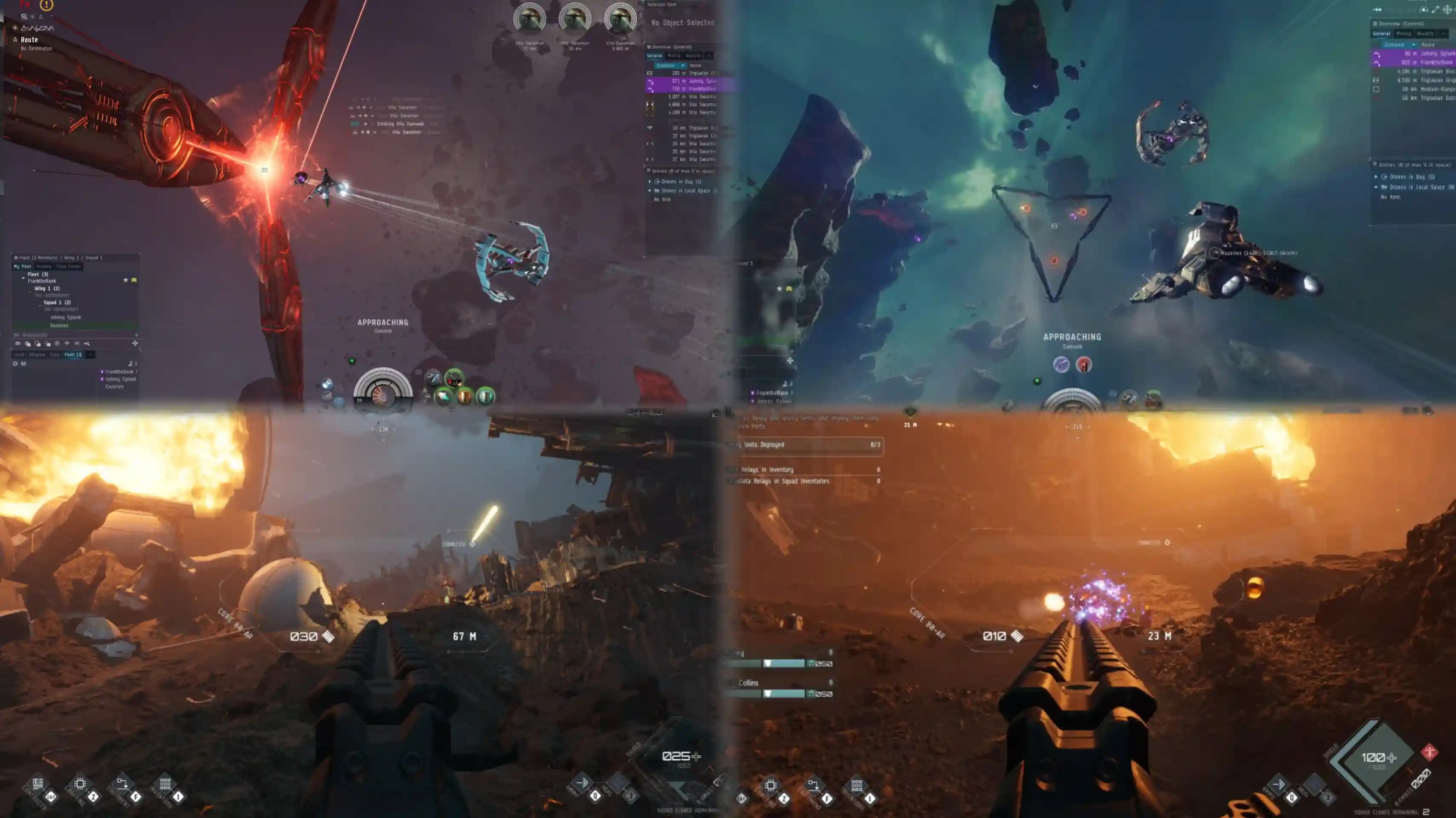 تصاویری از گیم پلی بازی EVE Online