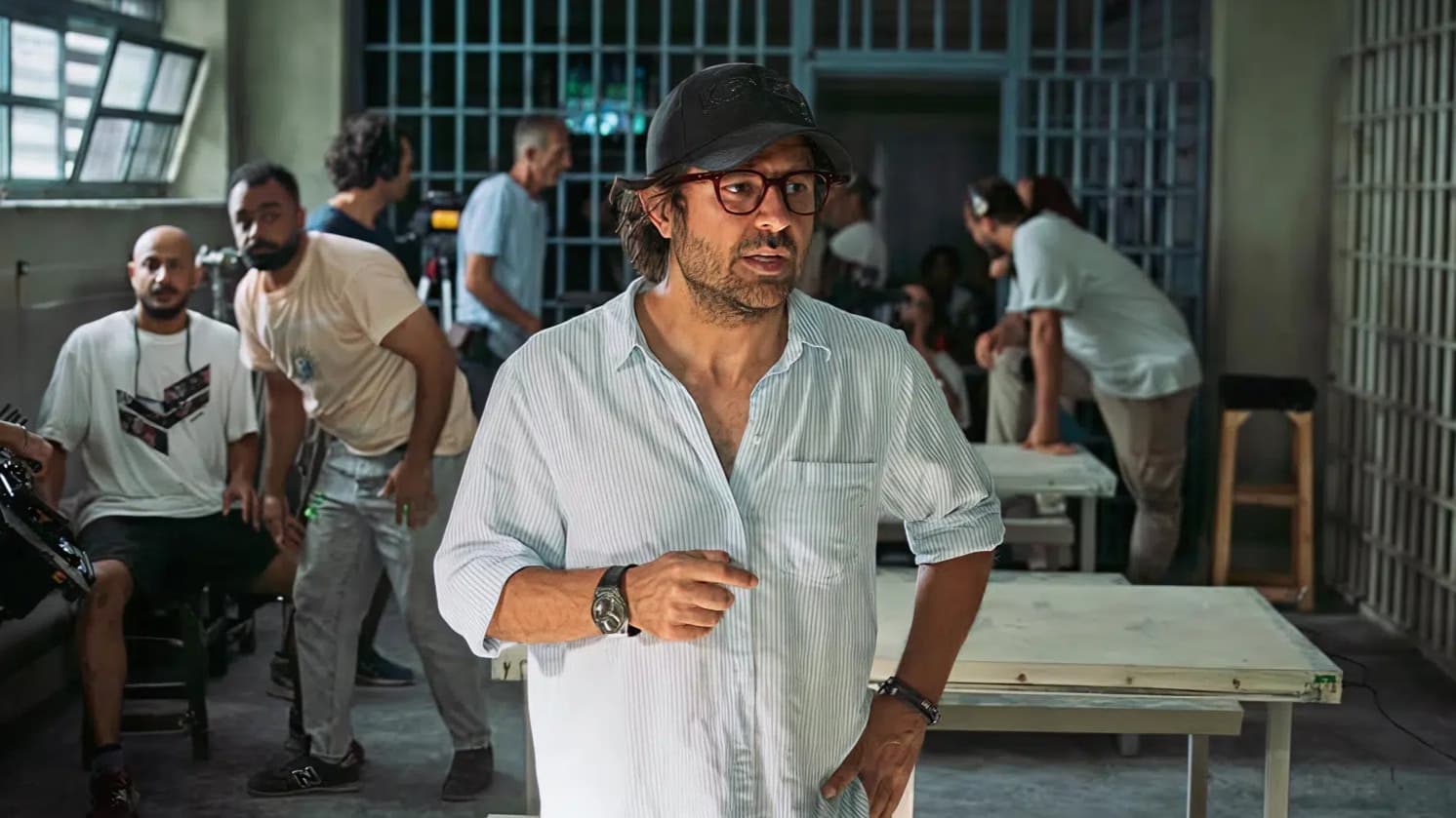 هومن سیدی در پشت صحنه فصل دوم سریال وحشی