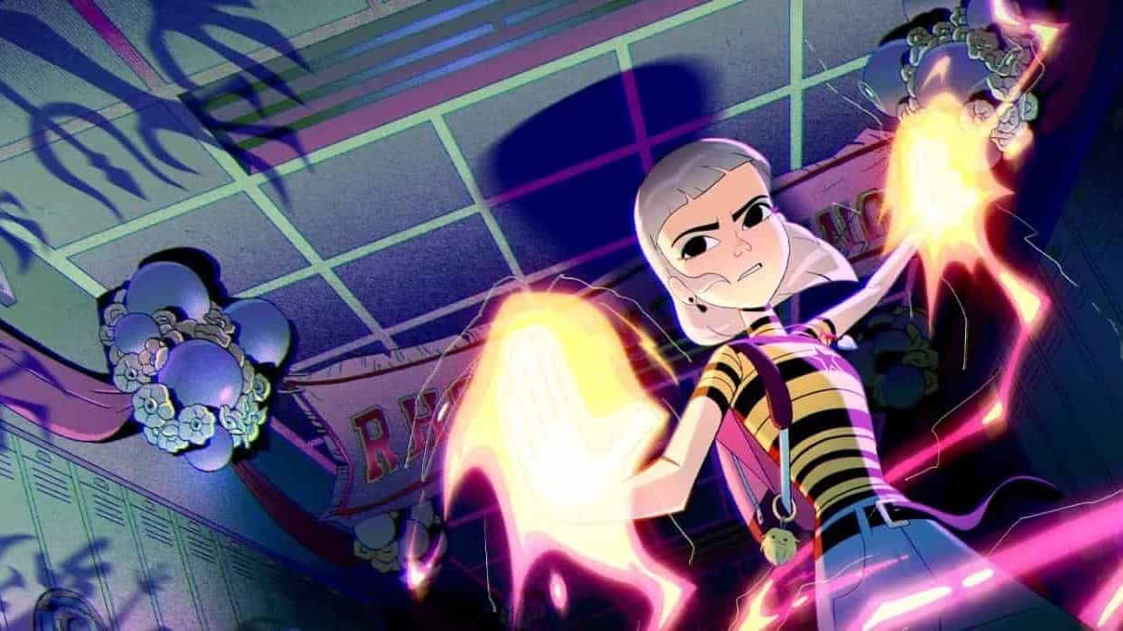 نمایی از انیمیشن  جنتری چائو علیه دنیای مردگان 