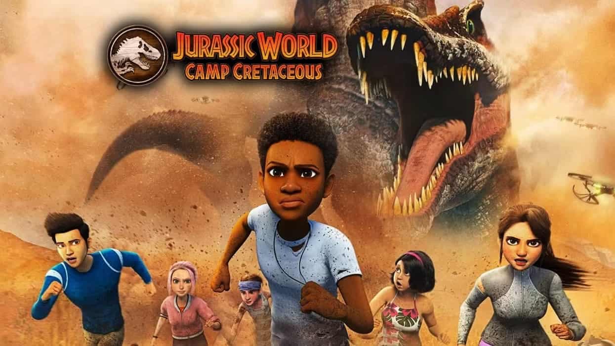 پوستر انیمیشن سریالی دنیای ژوراسیک: کمپ کرتاسه