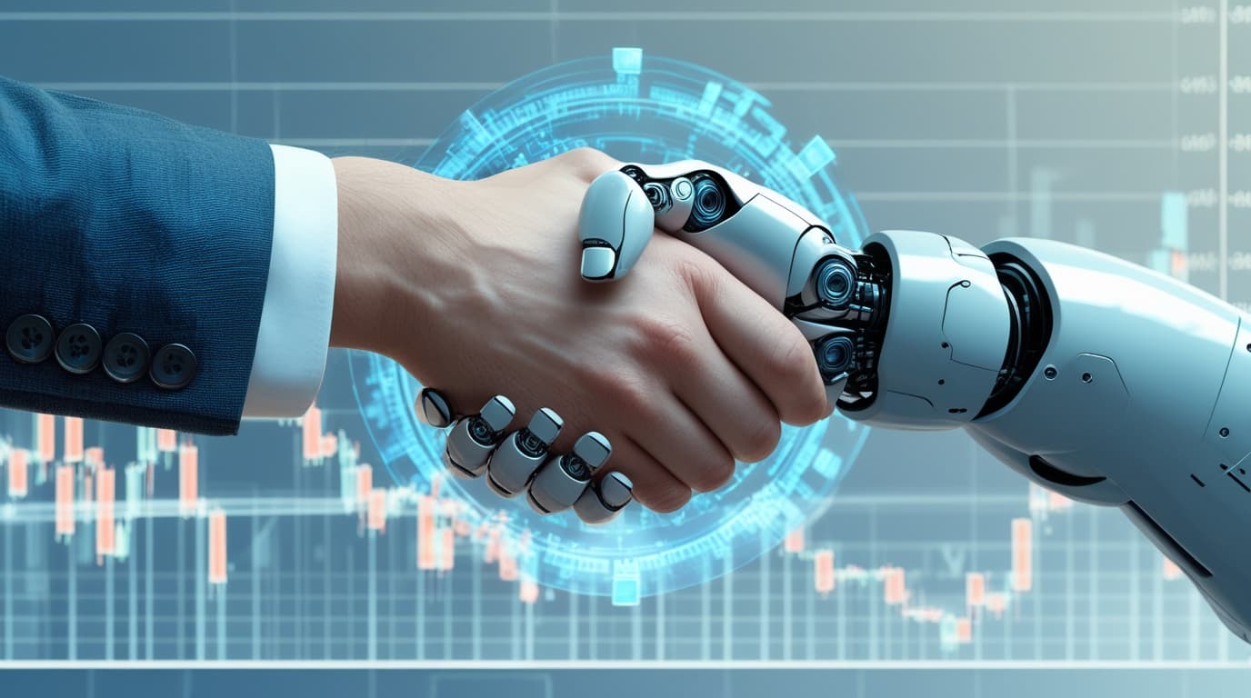 همکاری هوش مصنوعی و انسان در آینده بازارهای مالی