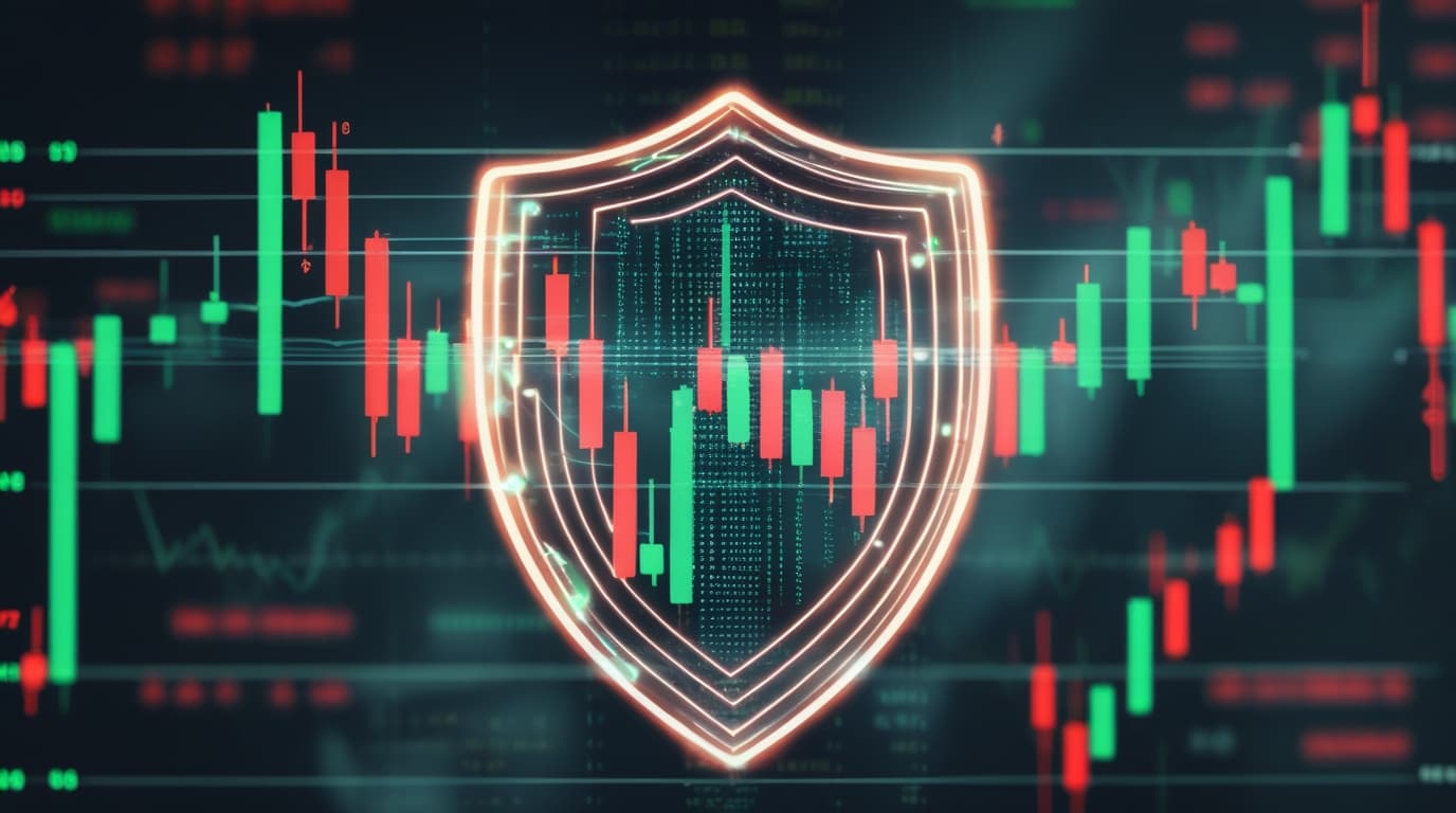 صفحه مدیریت ریسک با هشدارهای هوش مصنوعی برای معاملات پرریسک.