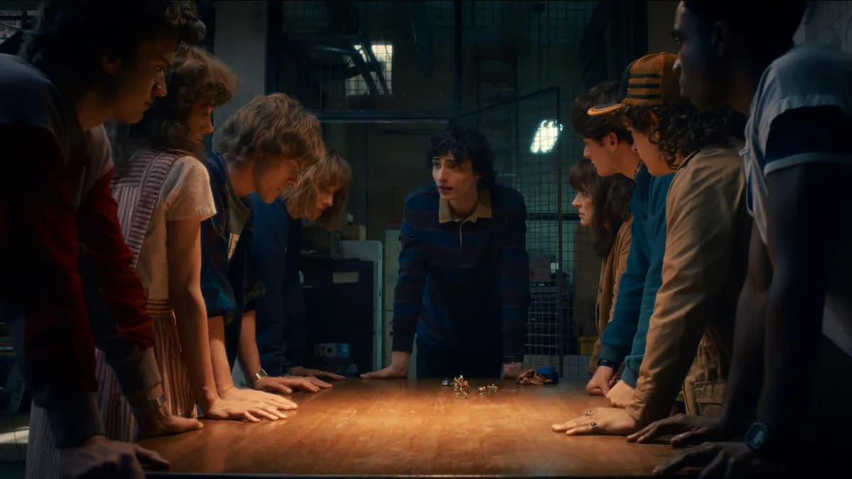 نمایی از شخصیتهای سریال Stranger Things