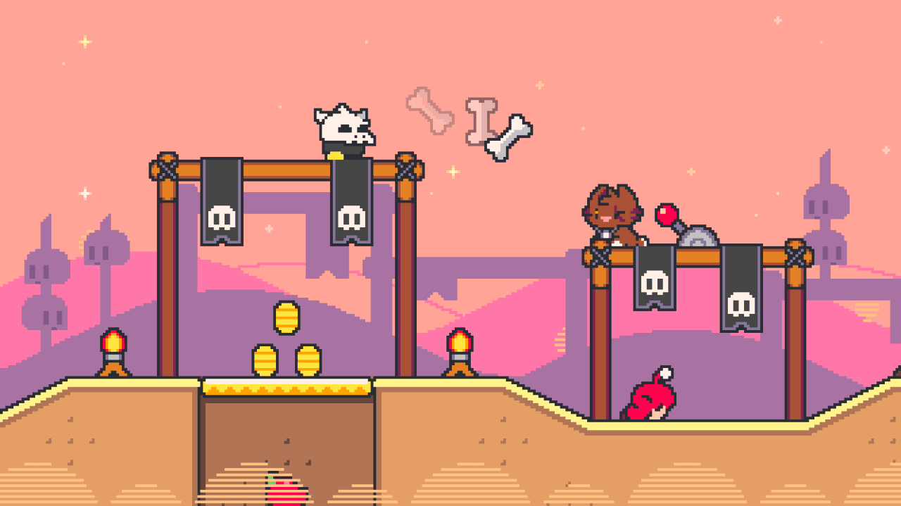 بازی پلتفرمر آفلاین کم حجم Super Cat Tales 2