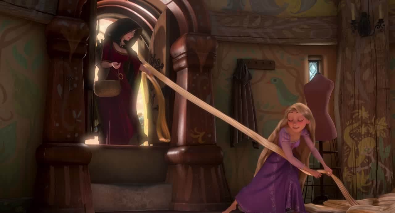 انیمیشن گیسوکمند - بهترین انیمیشن های دیزنی و پیکسار