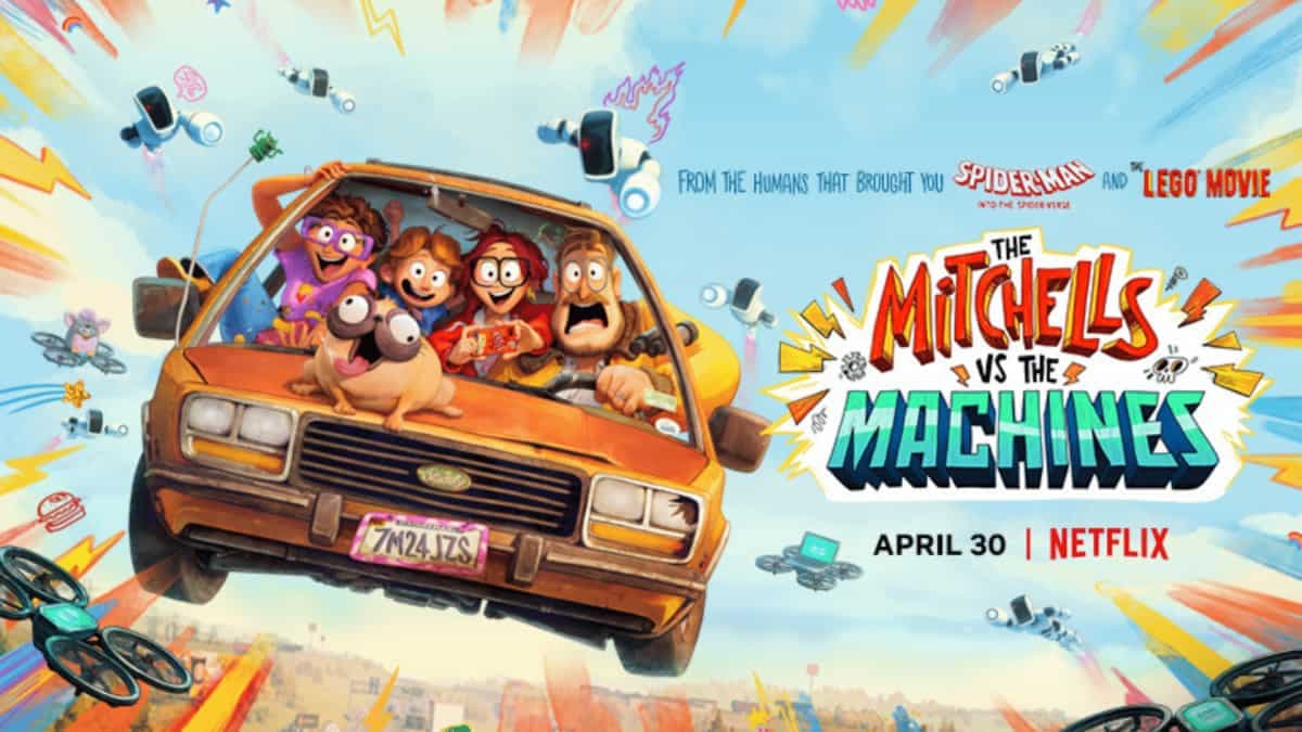 پوستر انیمیشن میچل علیه ماشین ها