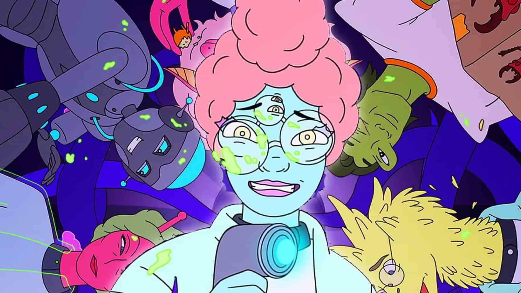 نمایی از انیمیشن  دومین بیمارستان برتر در کهکشان