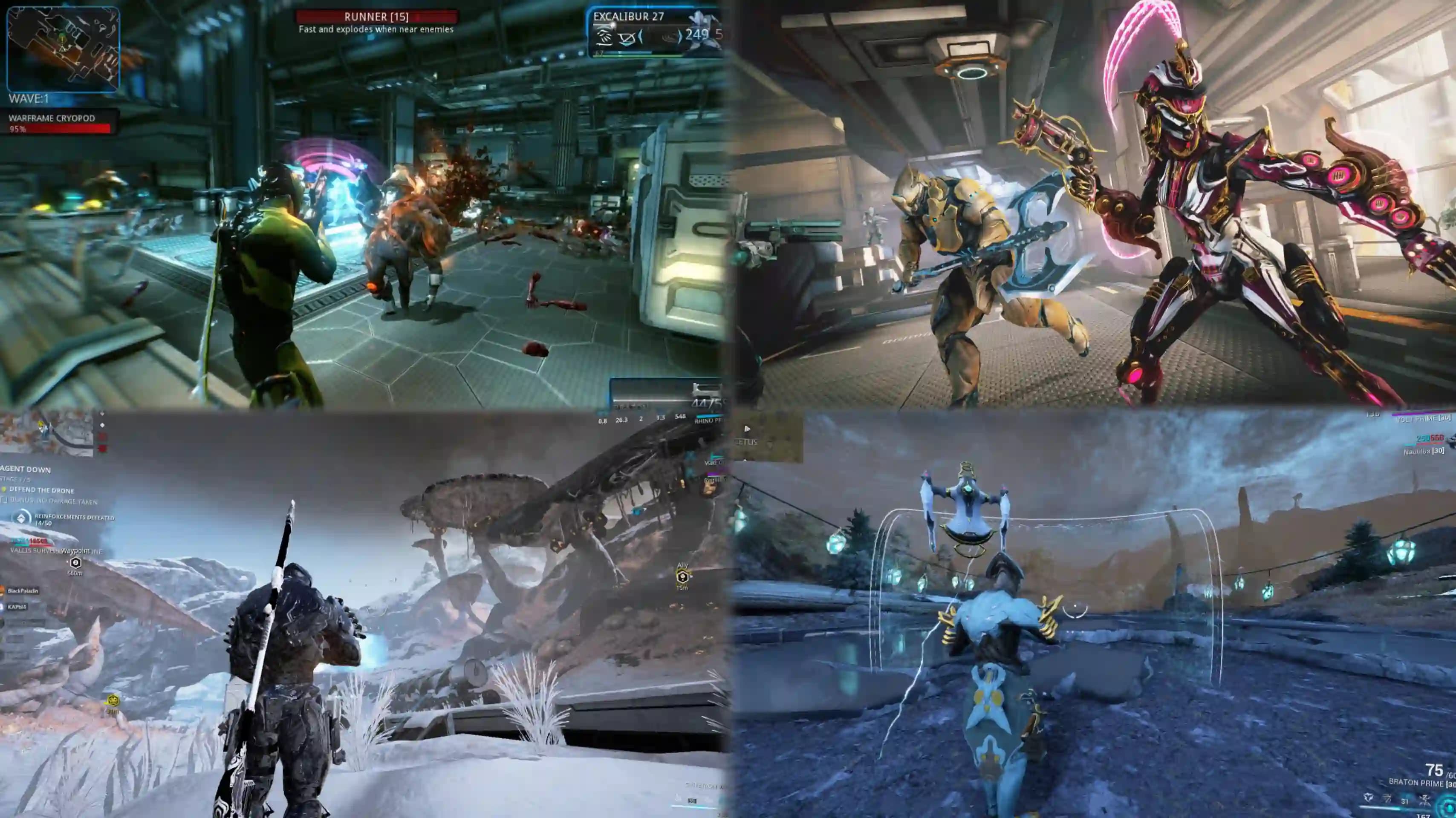 تصاویری از گیم پلی بازی Warframe