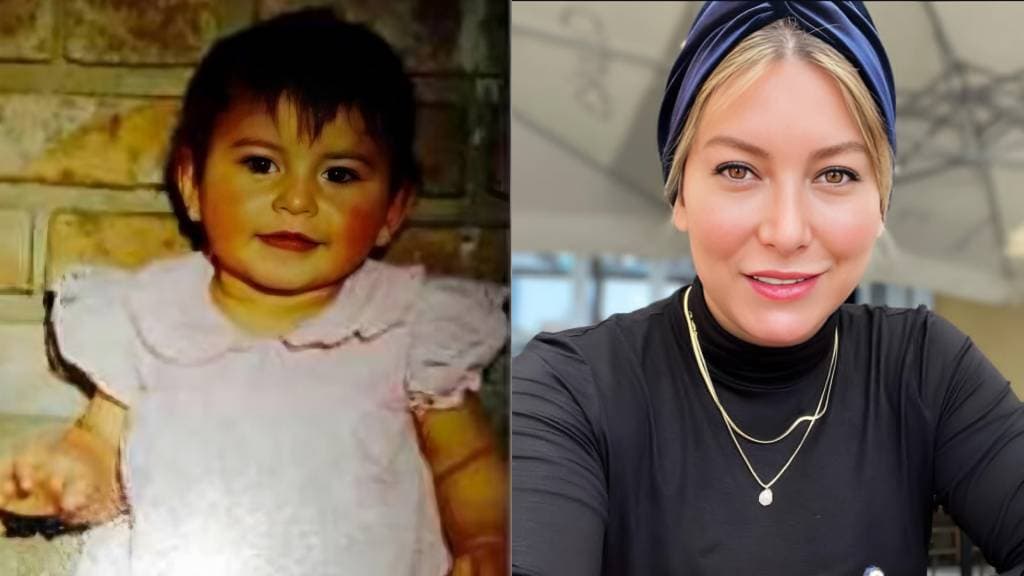 فریبا نادری در کودکی