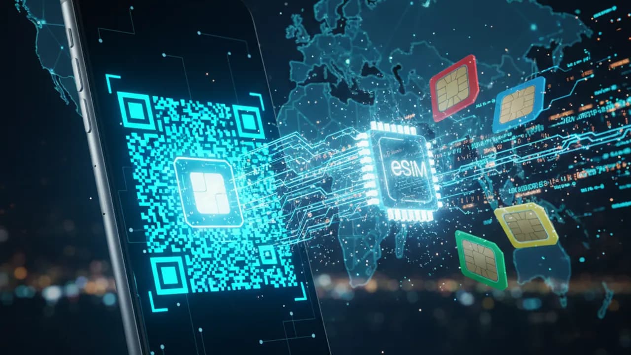 eSIM چیست؟ راهنمای کامل سیم‌کارت دیجیتال در سال ۲۰۲۵ و اهمیت آن برای آینده ارتباطات