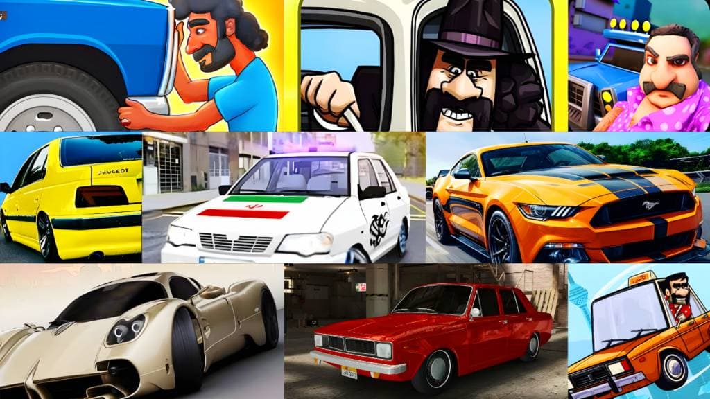 بازی ماشین ایرانی برای اندروید؛ بهترین‌های شوتی و اسپرت