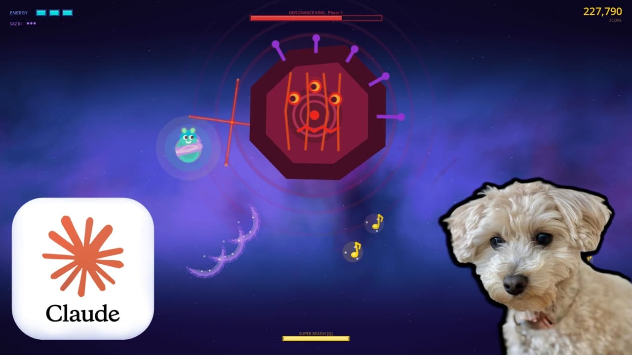 سگت کدنویسه؟ هوش مصنوعی Claude با ورودی سگ بازی ساخت!