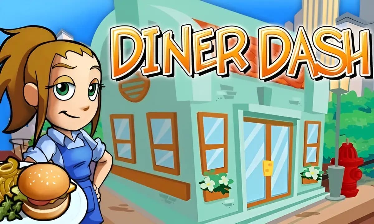 شخصیت اصلی در کنار رستوران 