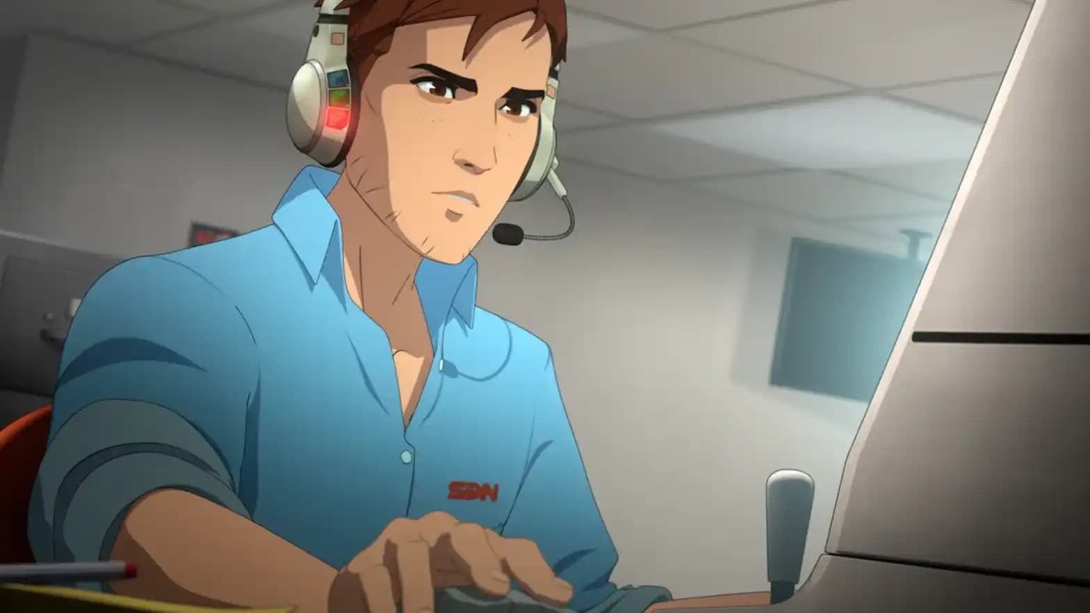 تصویر رابرت رابرتسون شخصیت اصلی بازی Dispatch 