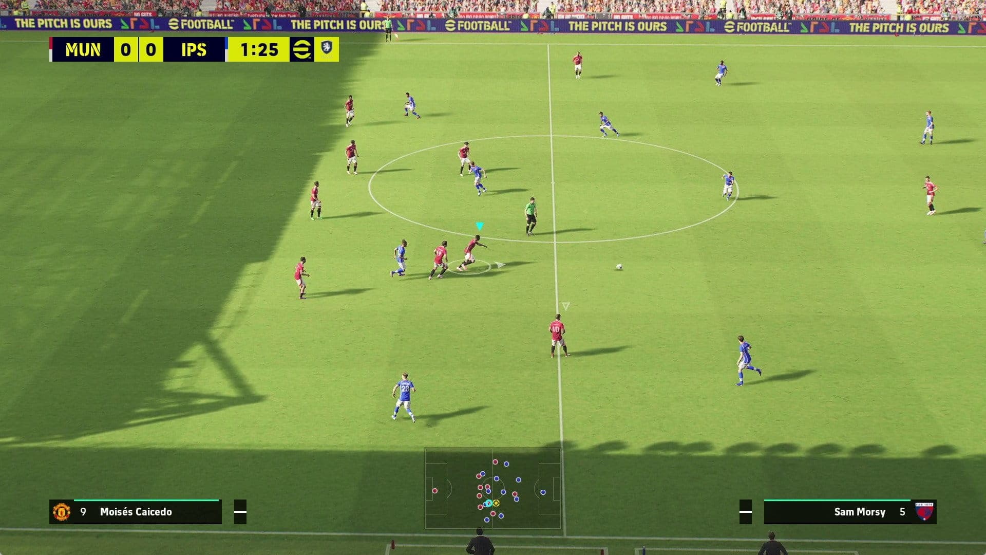 گیم پلی بازی ای فوتبال تو کامپیوتر