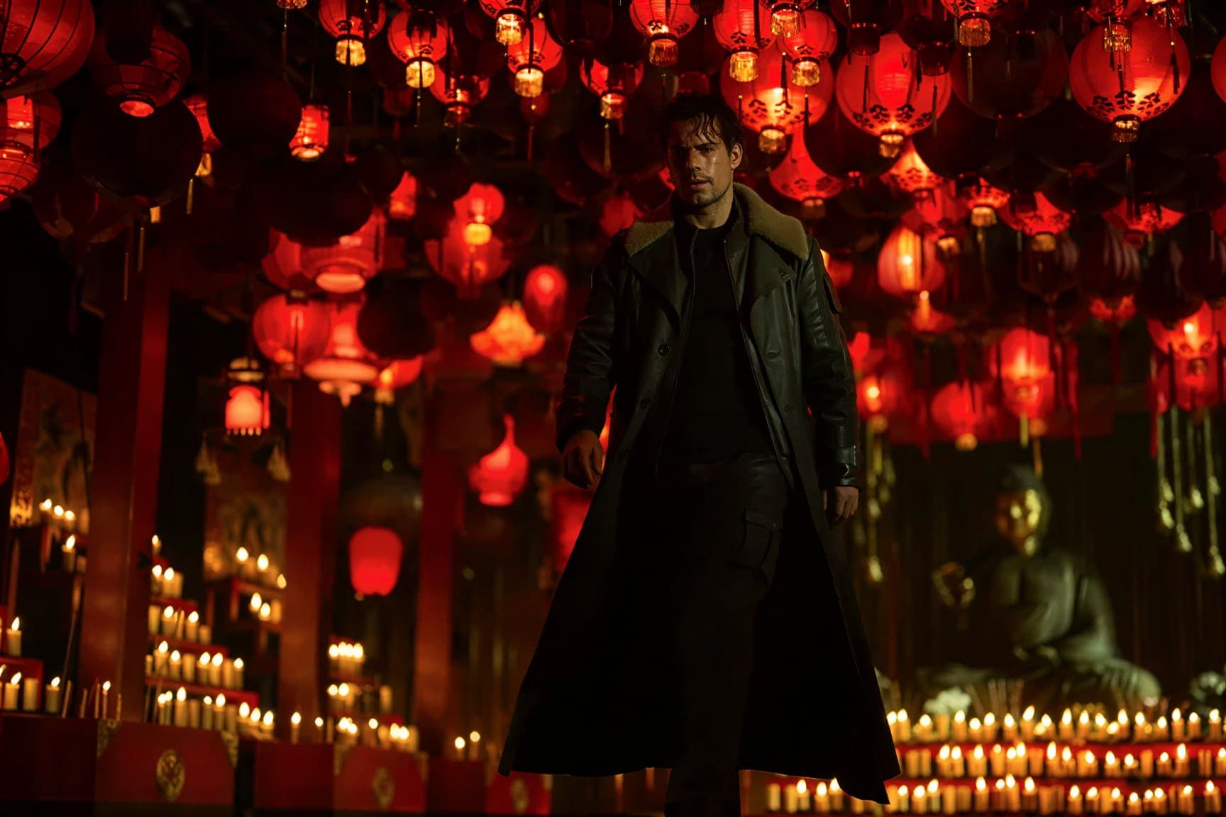 هنری کویل در Highlander جلوب فانوس های قرمز