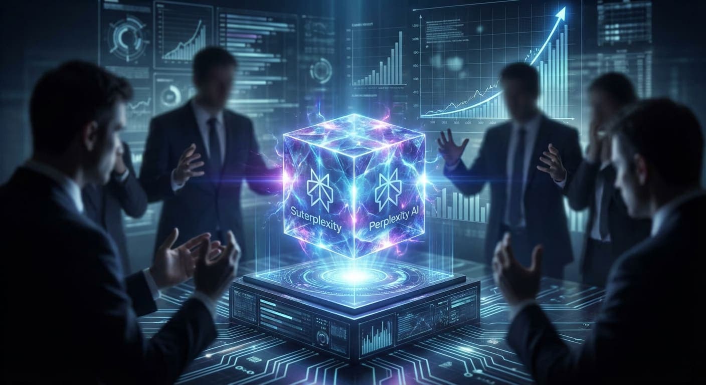 تصویر مفهومی تحلیل تحلیلگران در مورد پرپلکسیتی 