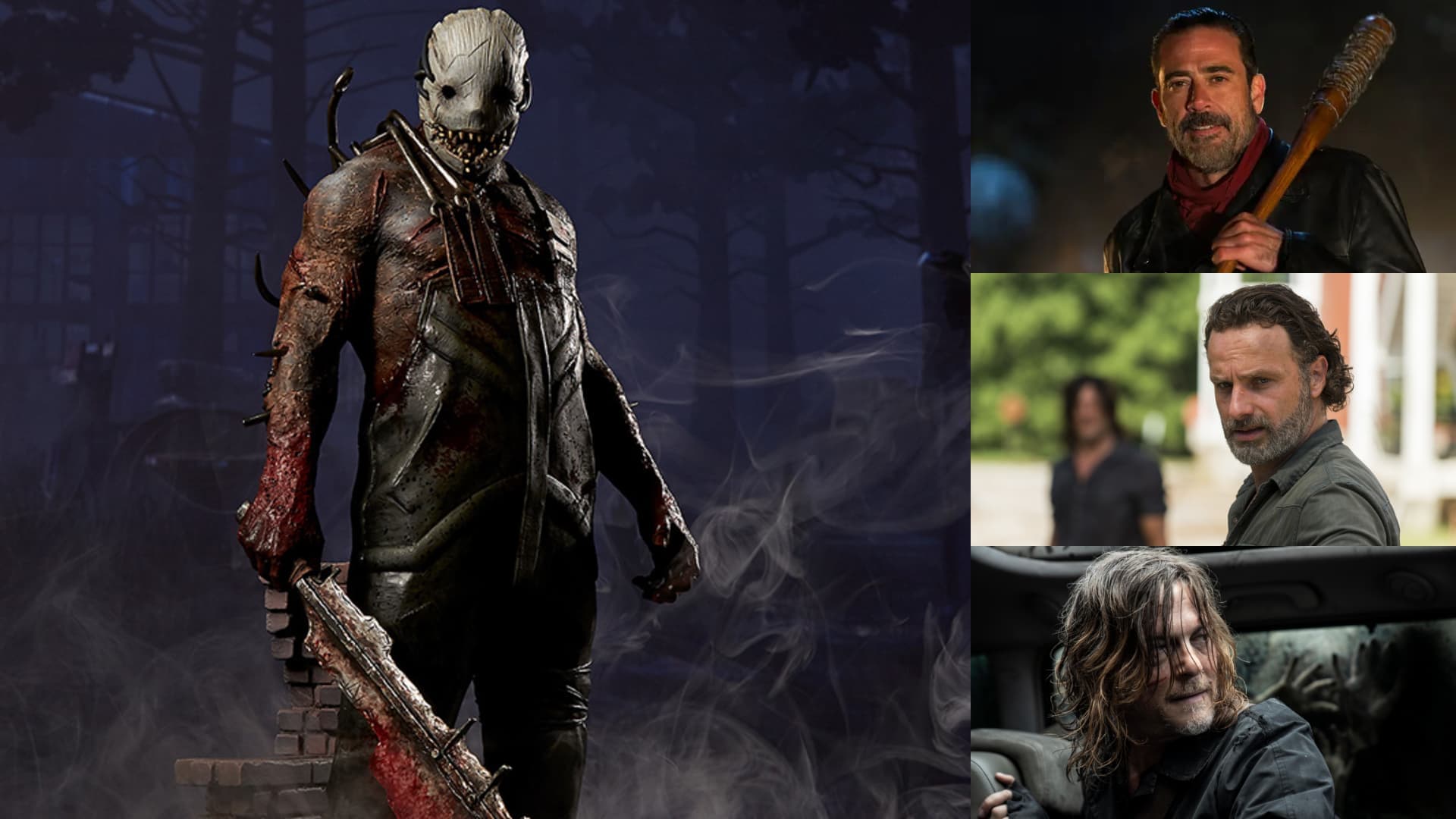 طراحی مفهومی شخصیت‌های Walking Dead و قاتل بازی Dead by Daylight