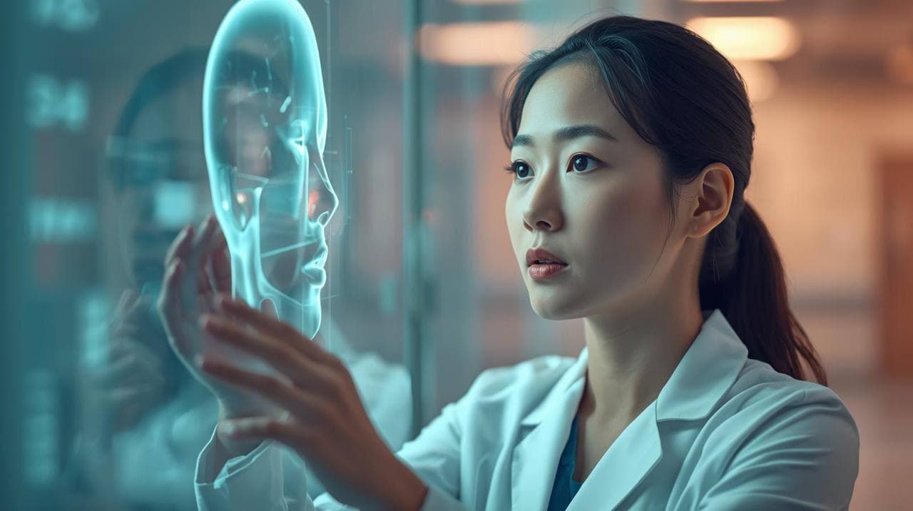 هوش مصنوعی عمل بینی آنلاین 