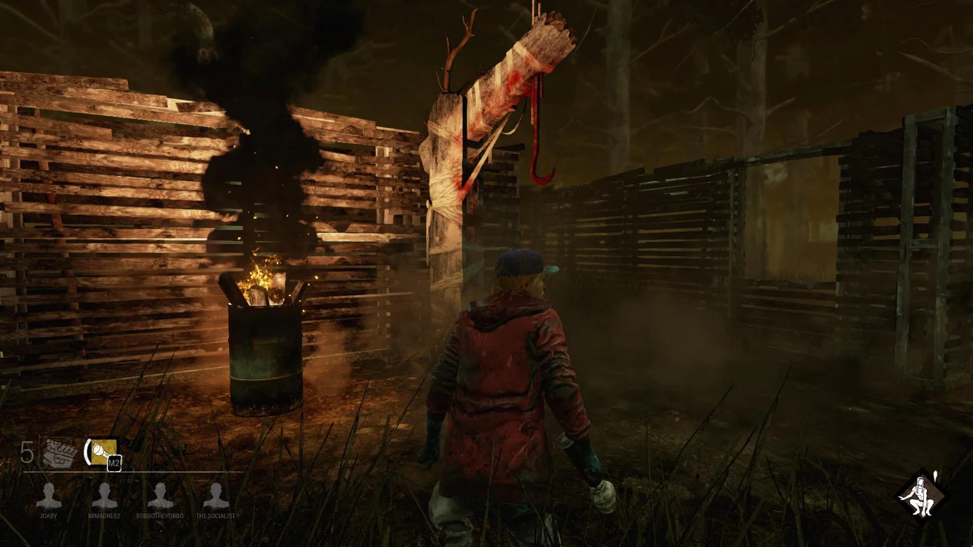 فرار از دست قاتل در محیط ترسناک بازی آنلاین Dead by Daylight
