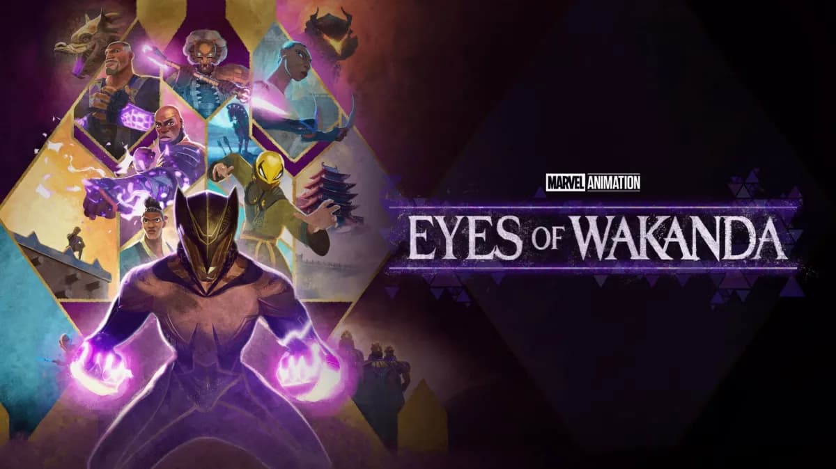 پوستر انیمیشن Eyes of Wakanda