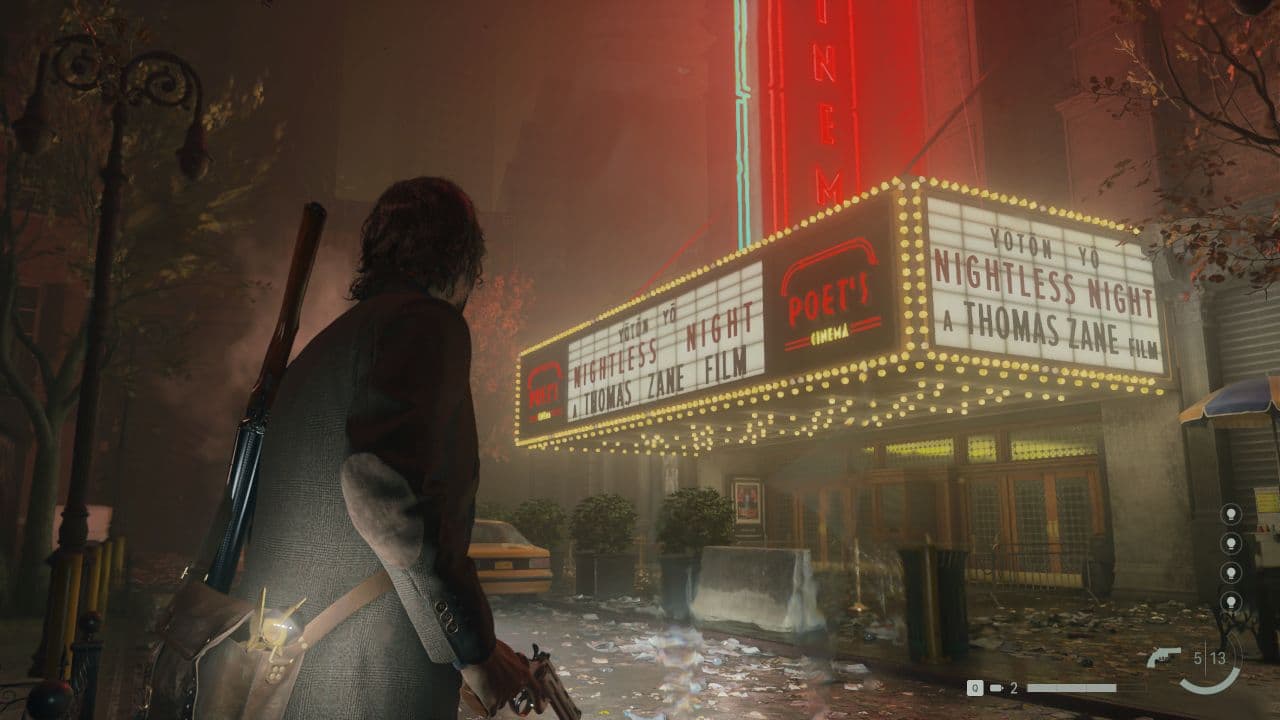تصویری از گیم پلی بازی Alan Wake 2