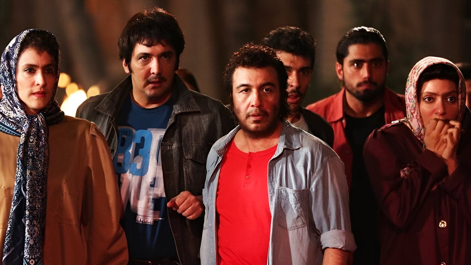 صحنه از فیلم کمدی نهنگ عنبر