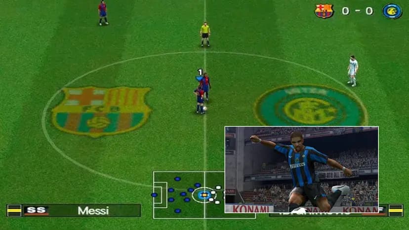 یکی از گزینه های نوستالژیک دانلود بازی فوتبال برای کامپیوتر کم حجم یعنی pes 2006