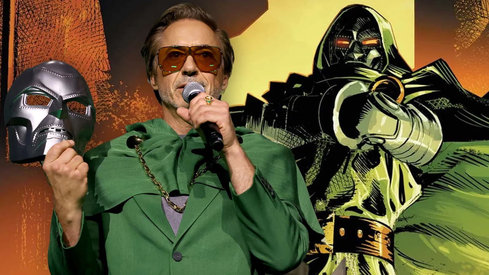 رابرت داونی جونیور در نقش دکتر دووم در اونجرز دومزدی
