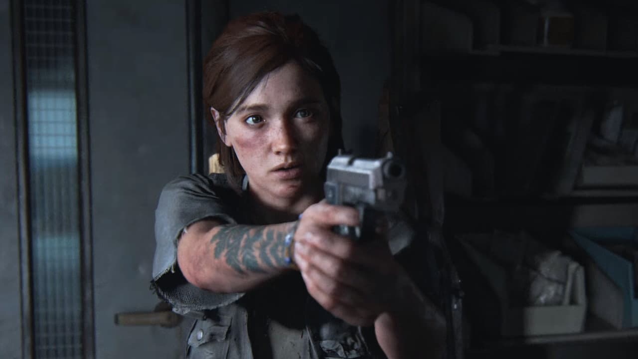 تصویری از الی در بازی The last of Us part II remasterd