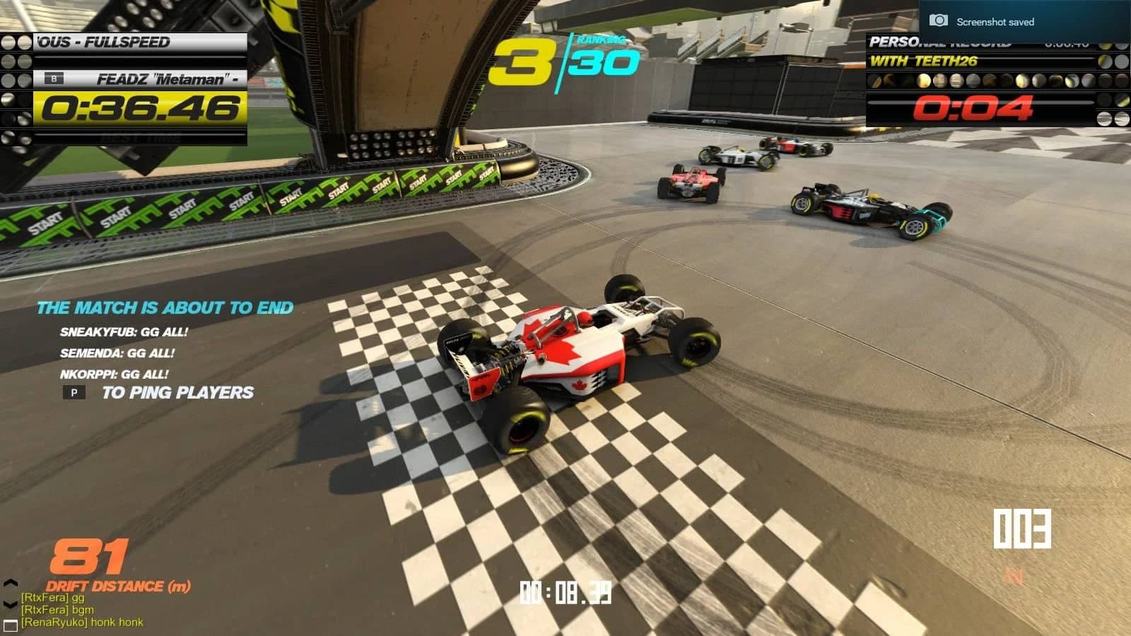 تصویری از گیمپلی بازی رایگان Trackmania روی PS5