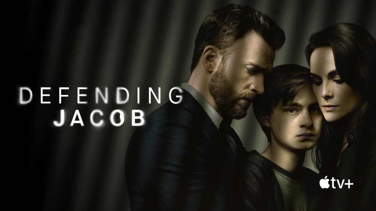 پوستر سریال دفاع از جیکوب با بازی کریس ایوانز