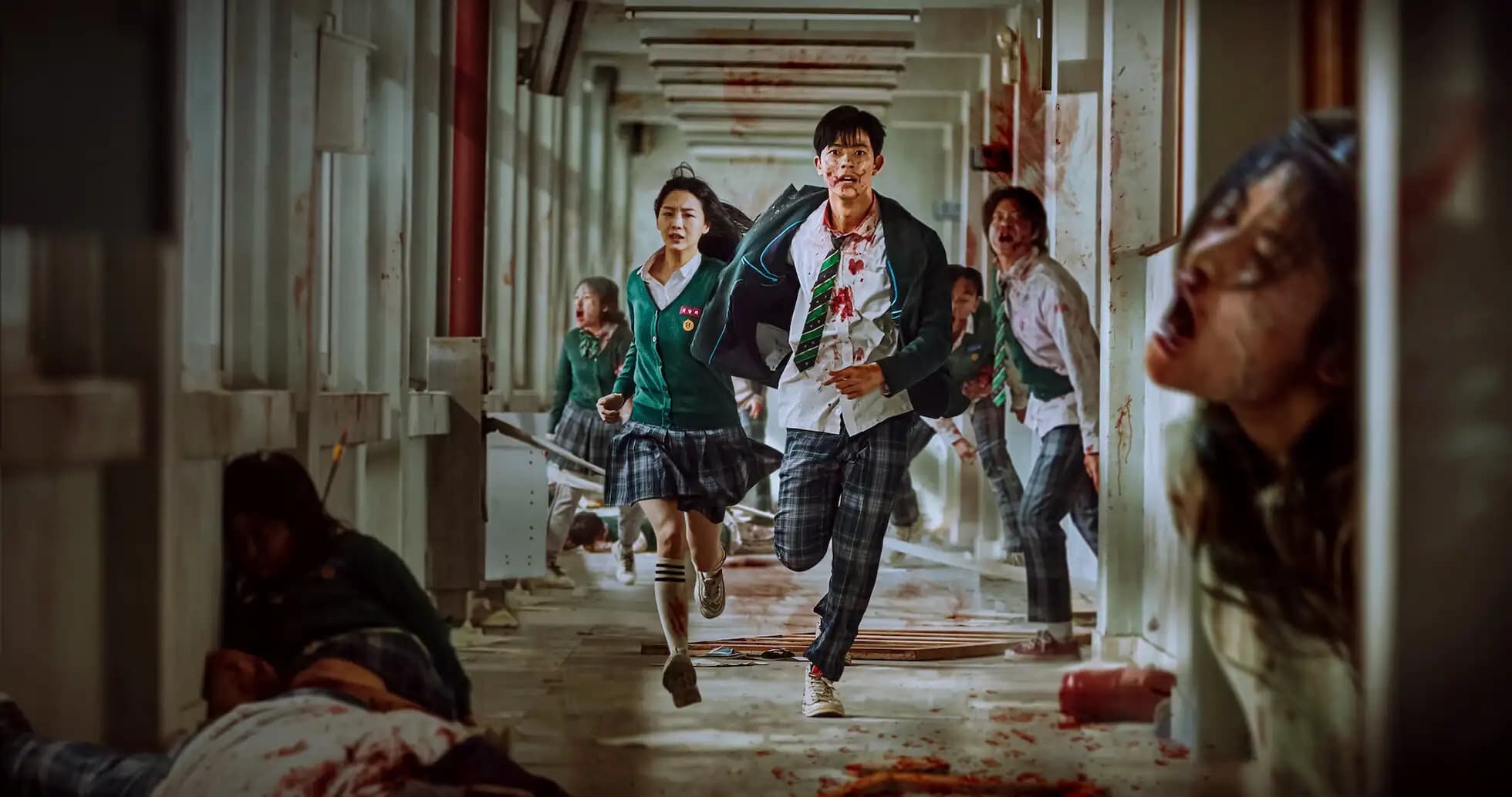 پوستر سریال همه ما مردهایم - دانشآموزان گرفتار در یک مدرسه زامبیزده