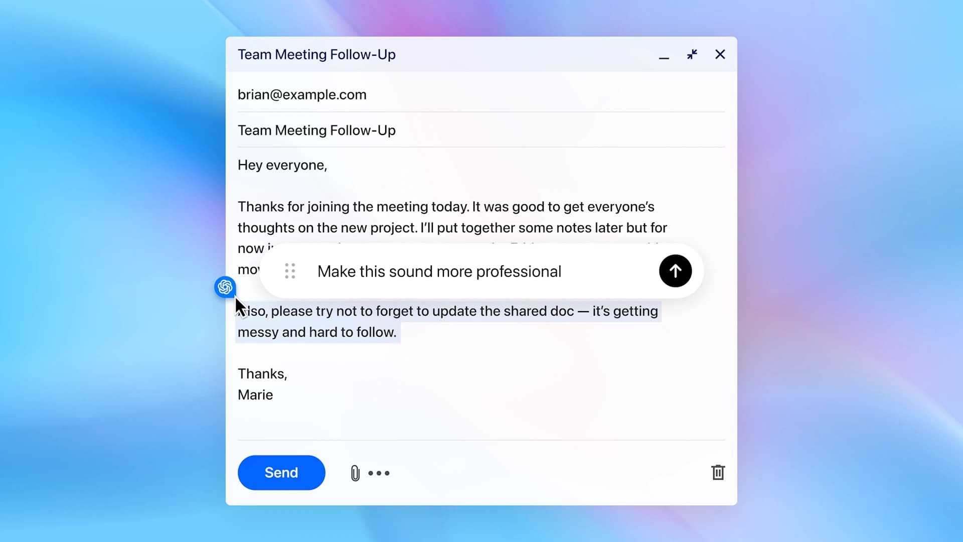 تصویر داخل محتوا