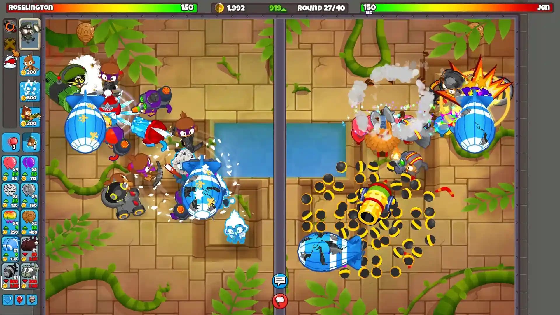 تصویری از گیم پلی بازی Bloons TD Battles 2