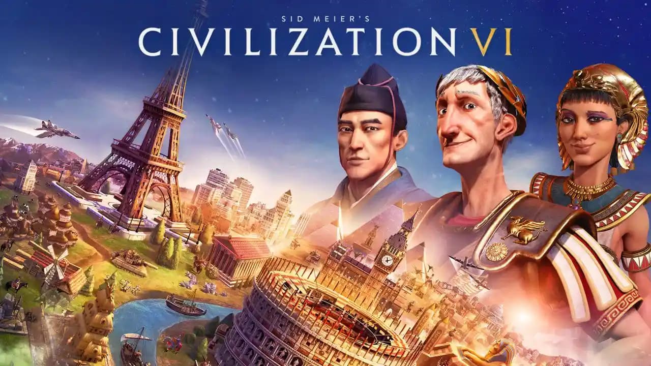 نقشه استراتژیک و مدیریت یک تمدن در بازی Civilization VI