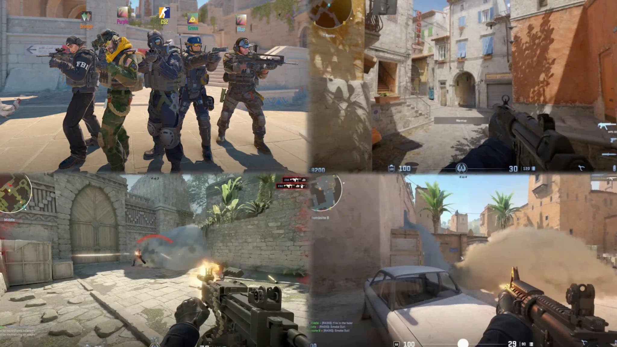 تصاویری از گیم پلی بازی Counter-Strike 2