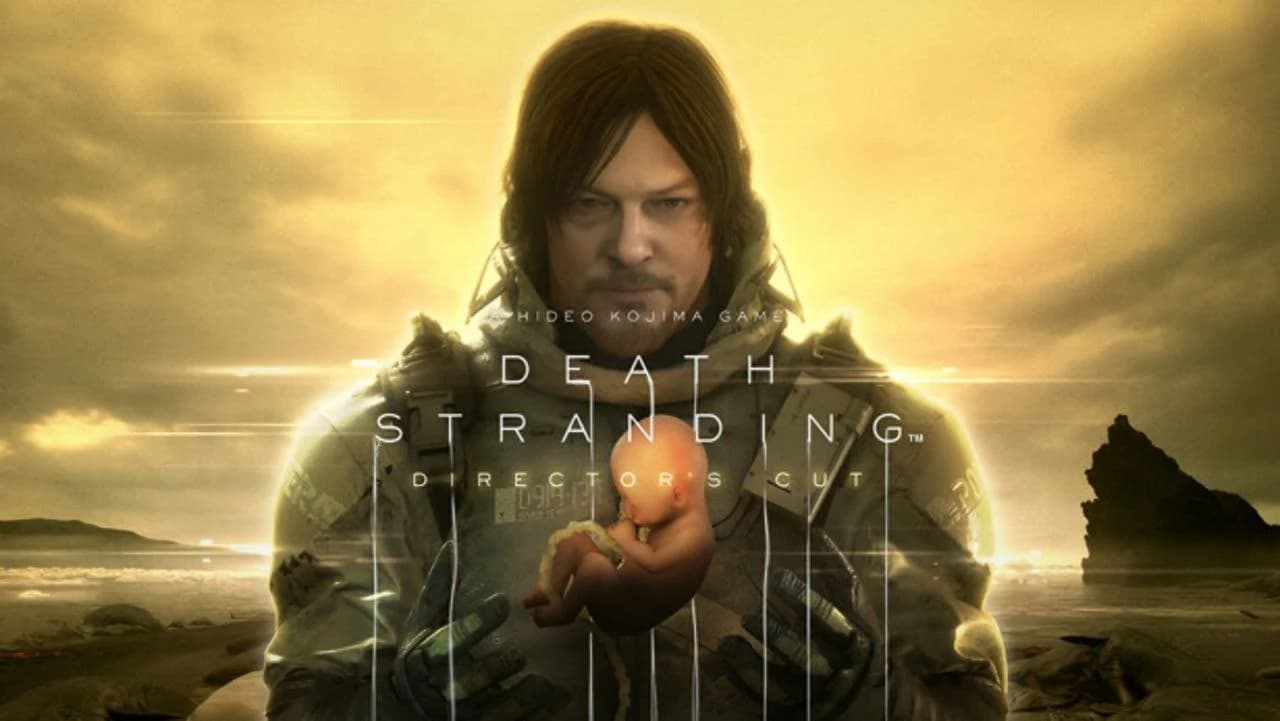 شخصیت سم بریجز در حال حمل بار در دنیای بازی Death Stranding