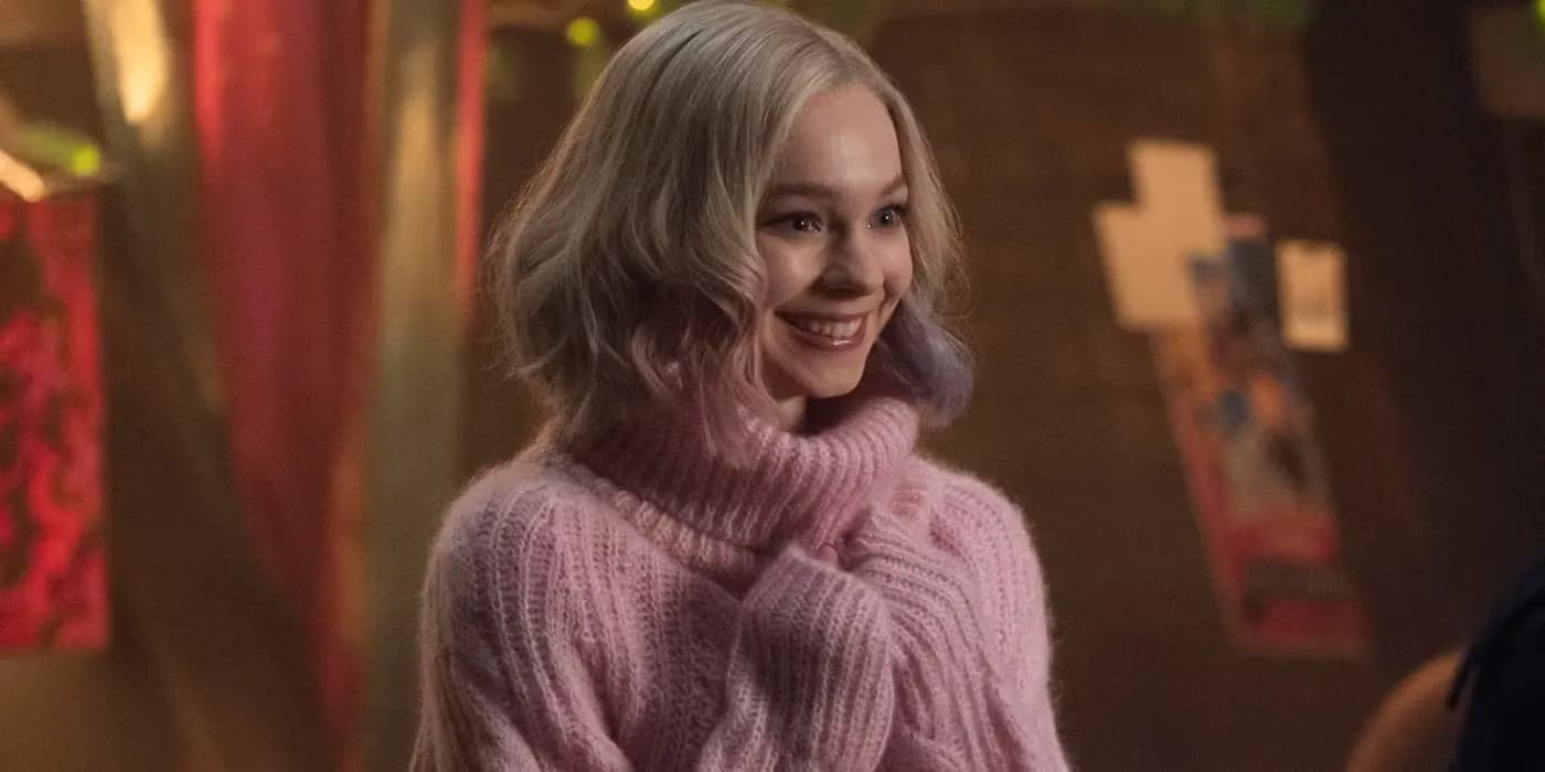 اما مایرز در نقش انید سینکلر، هماتاقی ونزدی در آکادمی نورمور