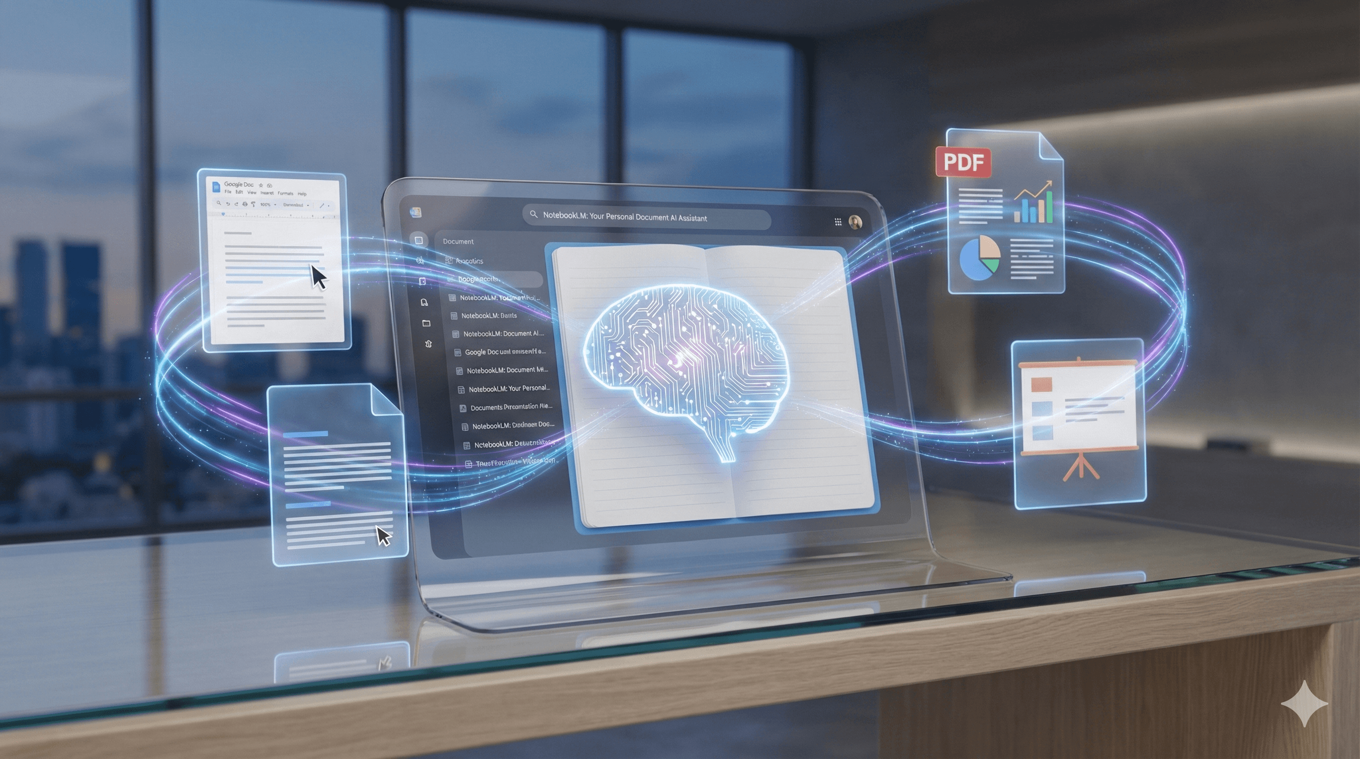 هوش مصنوعی NotebookLM Google